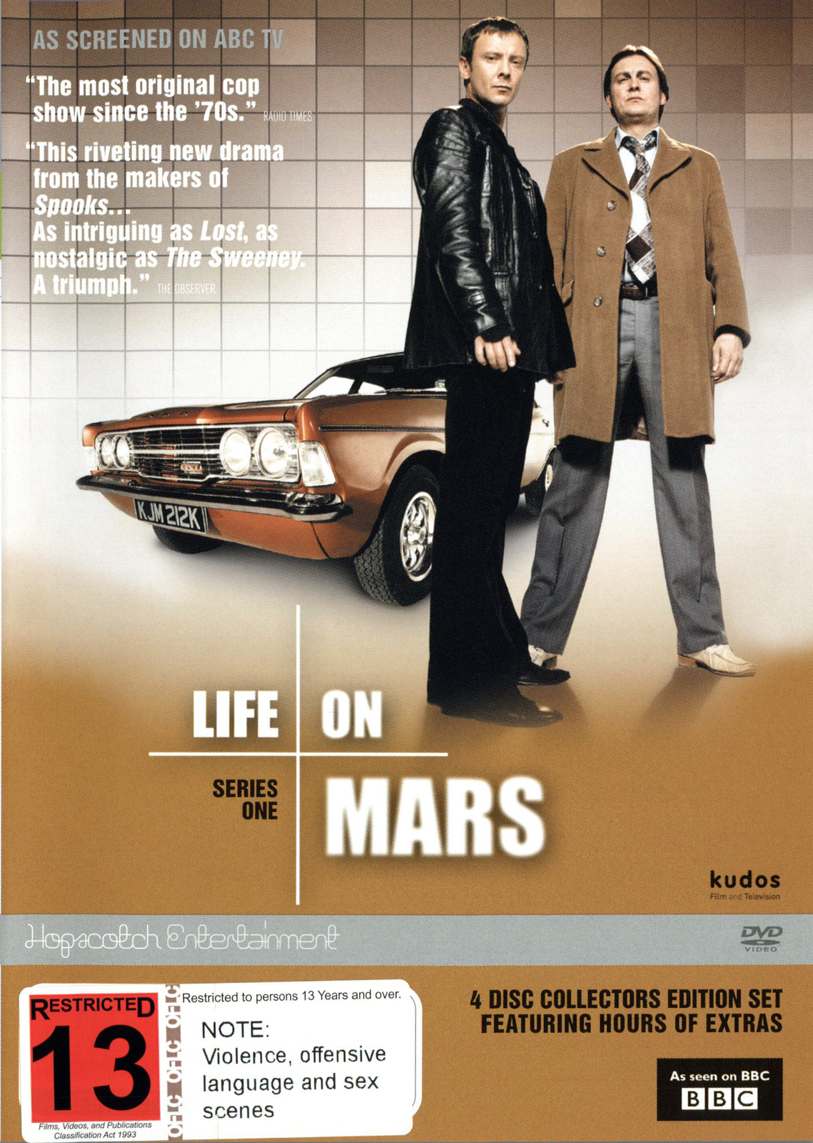 Life On Mars - Series 1 (UK) Collectors Edition (4 Disc Set) on DVD image