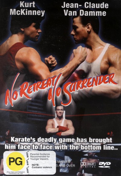No Retreat, No Surrender on DVD image