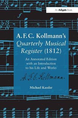A.F.C. Kollmann's Quarterly Musical Register (1812) by Michael Kassler image