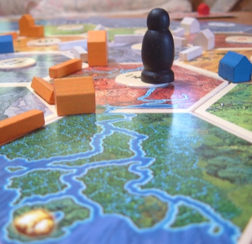 Settlers of Catan expansion : The Great River image