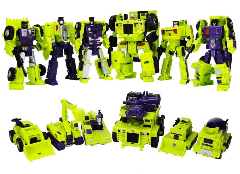 Transformers Unite Warriors UW-04 Devastator Set