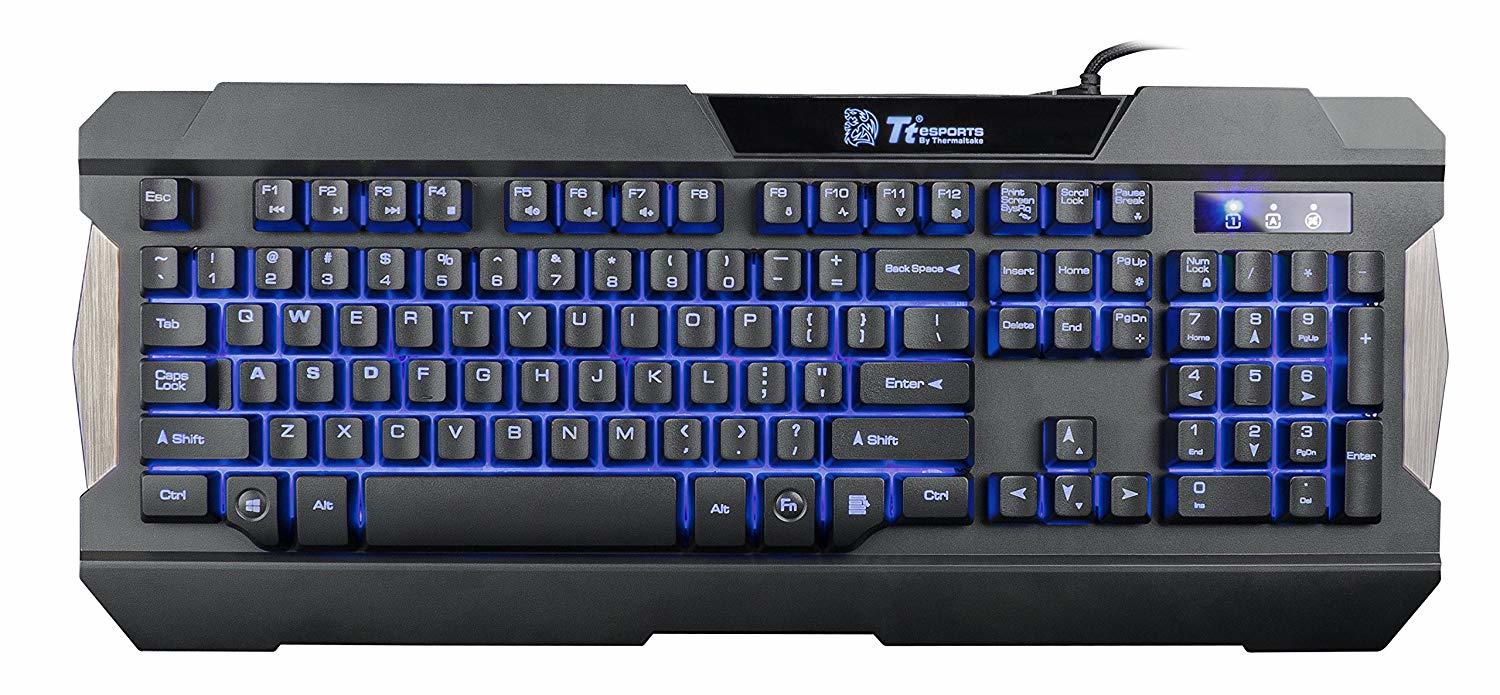 Ttesports by Thermaltake Commander Keyboard & Mouse Combo for PC image