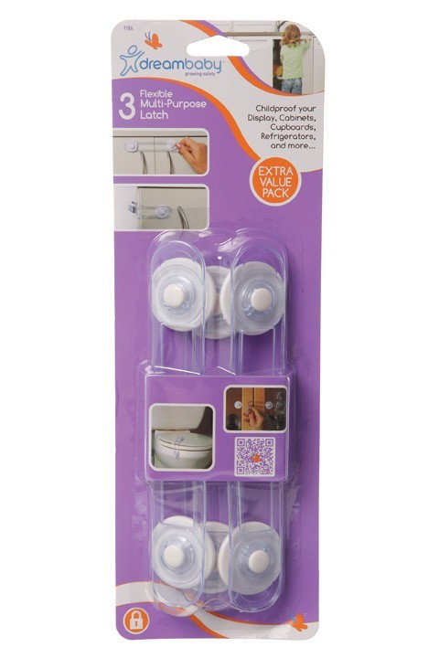 Dreambaby Multi-Purpose Latches - 3 Pack image