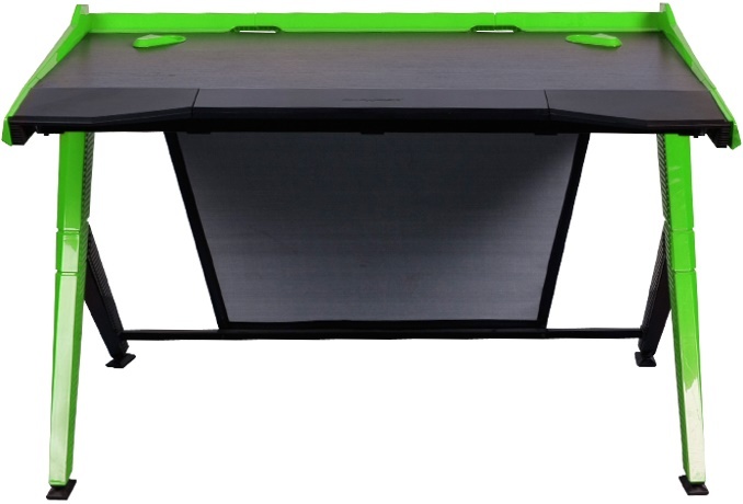 DXRacer Gaming Desk (Black & Green) for image