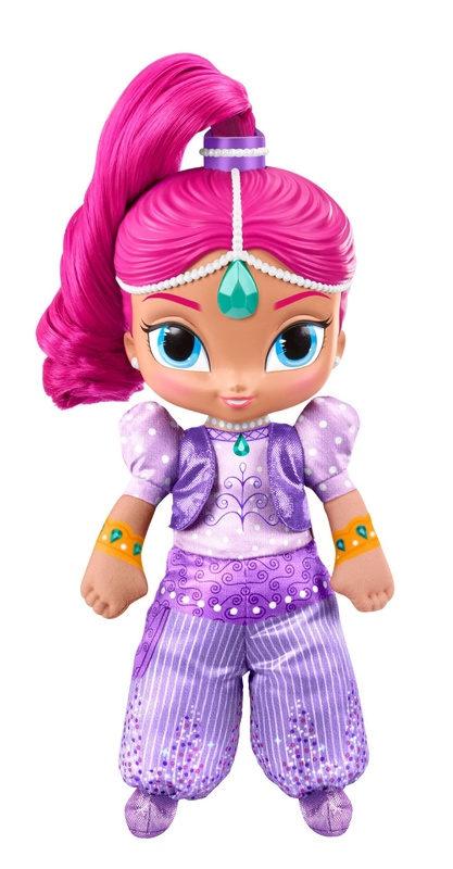 talking shimmer doll