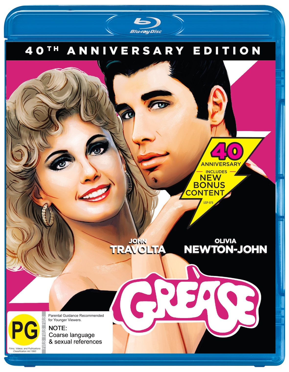 Grease 40th Anniversary Bluray Buy Now at Mighty Ape NZ