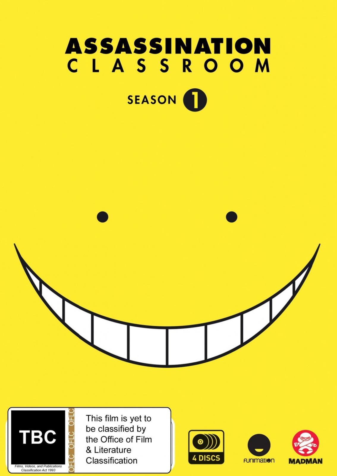 Assassination Classroom - Complete Season 1 on DVD image