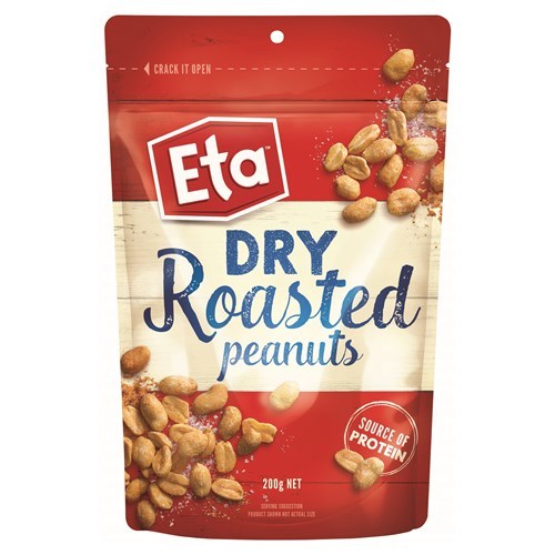 ETA Peanuts Dry Roasted Pouch (200g) image