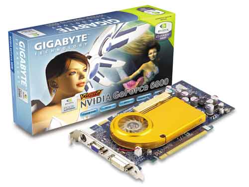 Gigabyte Graphics Card NVIDIA GeForce 6800 256MB PCIE image