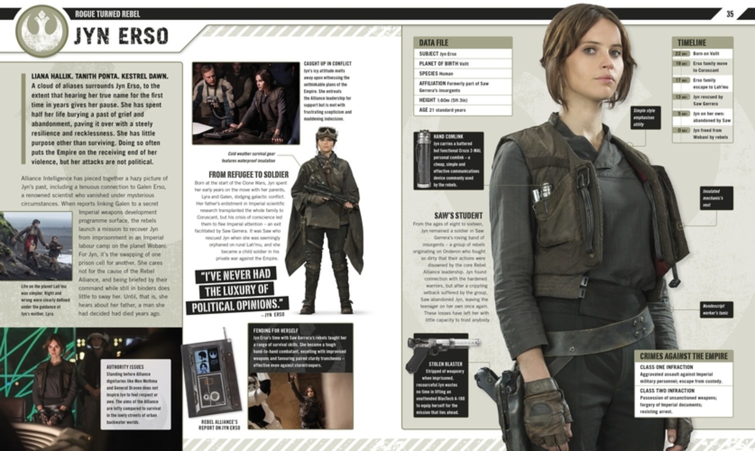 Star Wars Rogue One The Ultimate Visual Guide on Hardback by Pablo Hidalgo