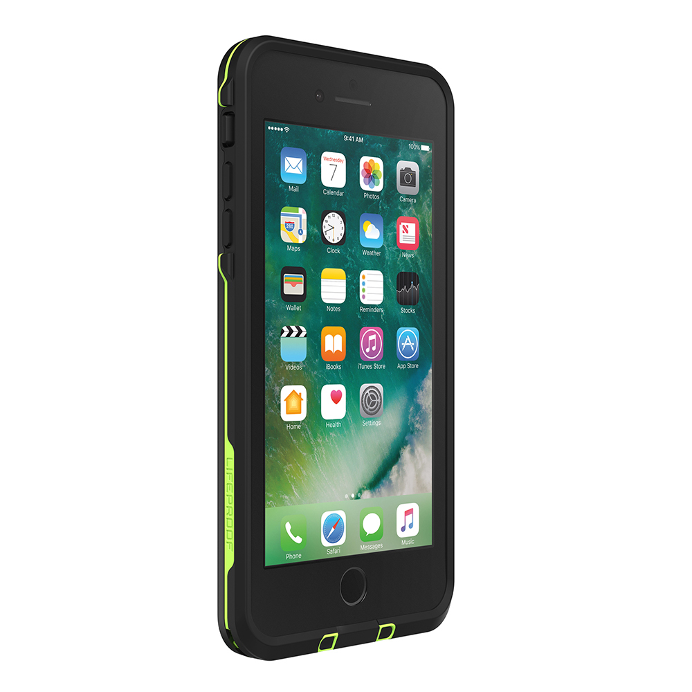 LifeProof Fre Case for iPhone 7 Plus/8 Plus - Black Lime