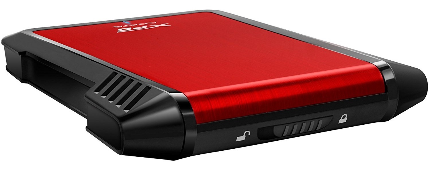 ADATA XPG EX500 SATA USB 3.0 2.5" Red External HDD Enclosure image