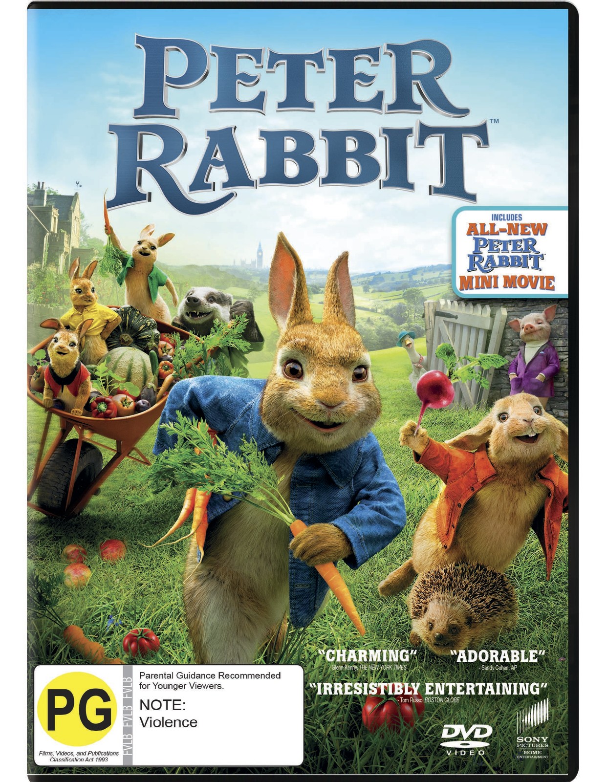 Peter Rabbit on DVD image