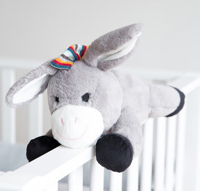 Zazu: Don the Donkey - Plush with Heartbeat