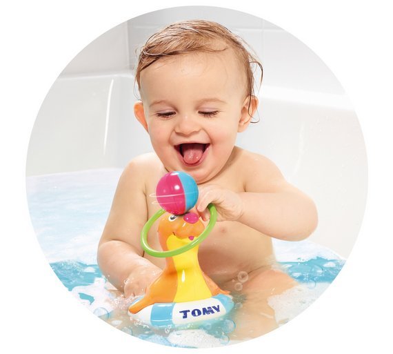 Tomy Toomies: Sandy the Sea Lion - Bath toy image