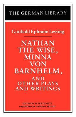Nathan the Wise by Gotthold Ephraim Lessing image
