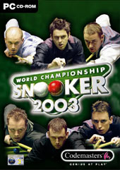 World Championship Snooker 2003 for PC World Championship Snooker 2003 for PC