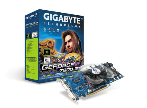 Gigabyte Graphics Card NVIDIA GeForce 7800GT VPU SLI 256MB  PCIE image