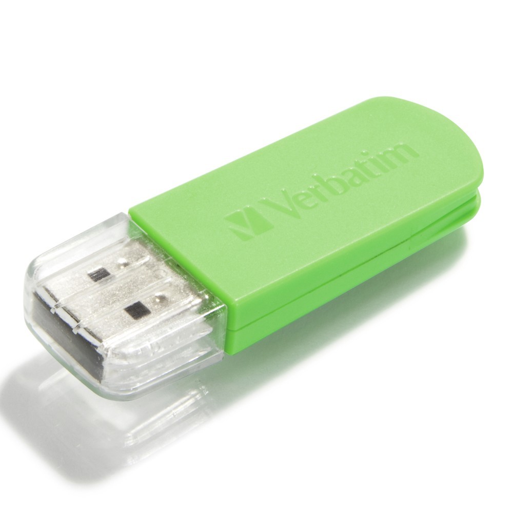 Verbatim Store'n'Go Mini USB Drive - 64GB (Green) image