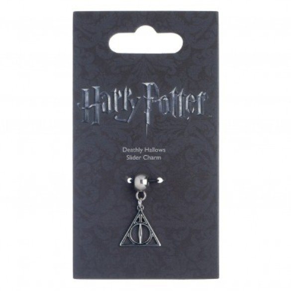 Harry Potter: Silver Plated Deathly Hallows Slider Charm