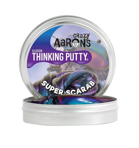 Crazy Aarons Thinking Putty: Super Scarab - Mini Tin image