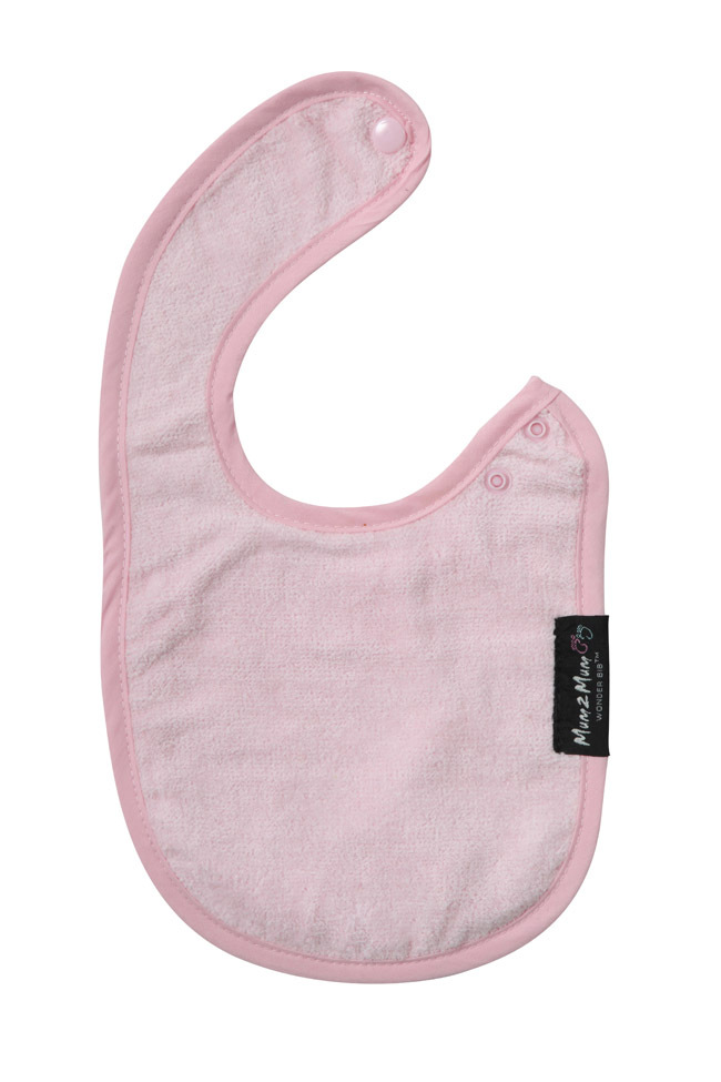 Mum 2 Mum Infant Wonder Bib - Baby Pink image