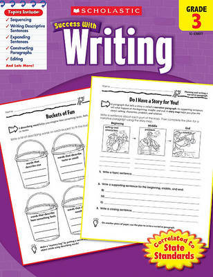 Scholastic Success with Writing, Grade 3 by Lisa Molengraft image