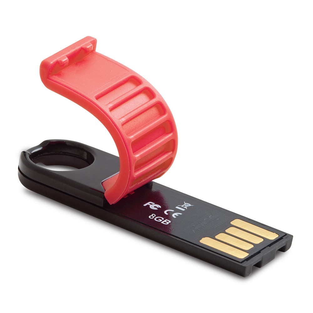 Verbatim Store'n'Go Micro + USB Drive - 8GB (Red) image