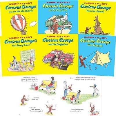 Curious George - 10 Titles on Hardback by Margret Rey