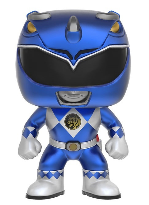Power Rangers - Blue Ranger (Metallic) Pop! Vinyl Figure image