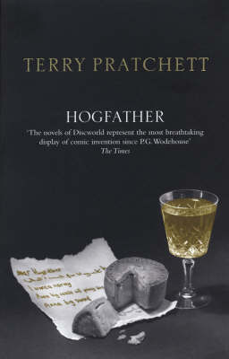 Hogfather (Discworld - Death / The Wizards) (black cover) on Paperback by Terry Pratchett