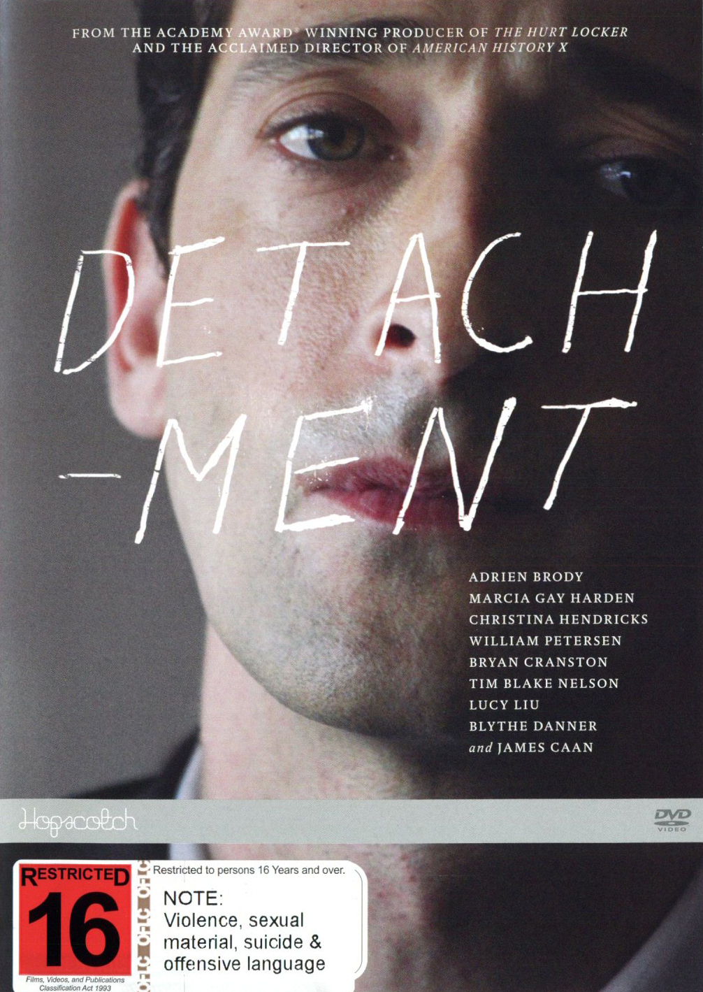 Detachment on DVD image