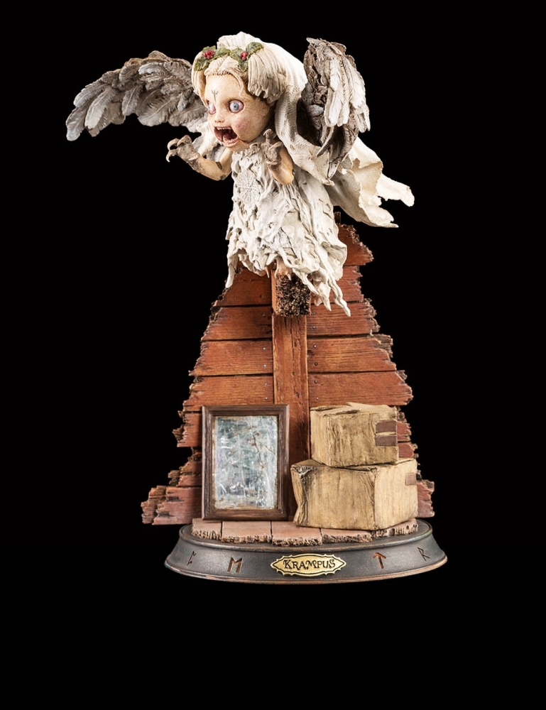 Krampus The Cherub Statue by Weta at Mighty Ape NZ