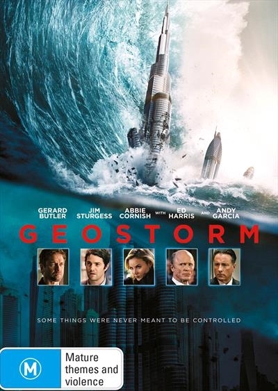 Geostorm on DVD image