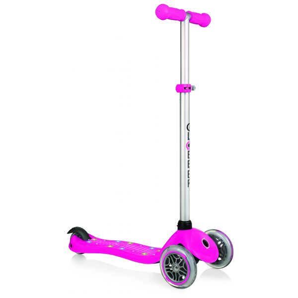 Globber: Primo Starlight Scooter - Deep Pink