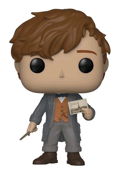 Fantastic Beasts 2 - Newt Scamander (with Post-Card) Pop! Vinyl Figure image