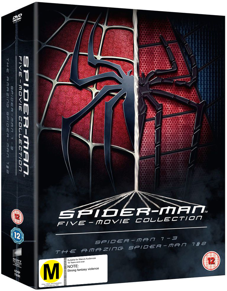Spider-Man Five Movie Collection on Blu-ray image