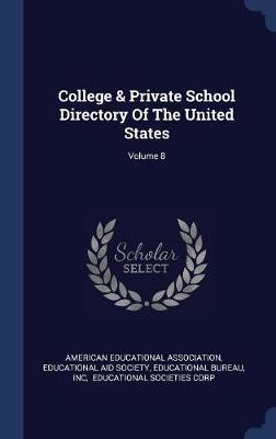 College & Private School Directory of the United States; Volume 8 image