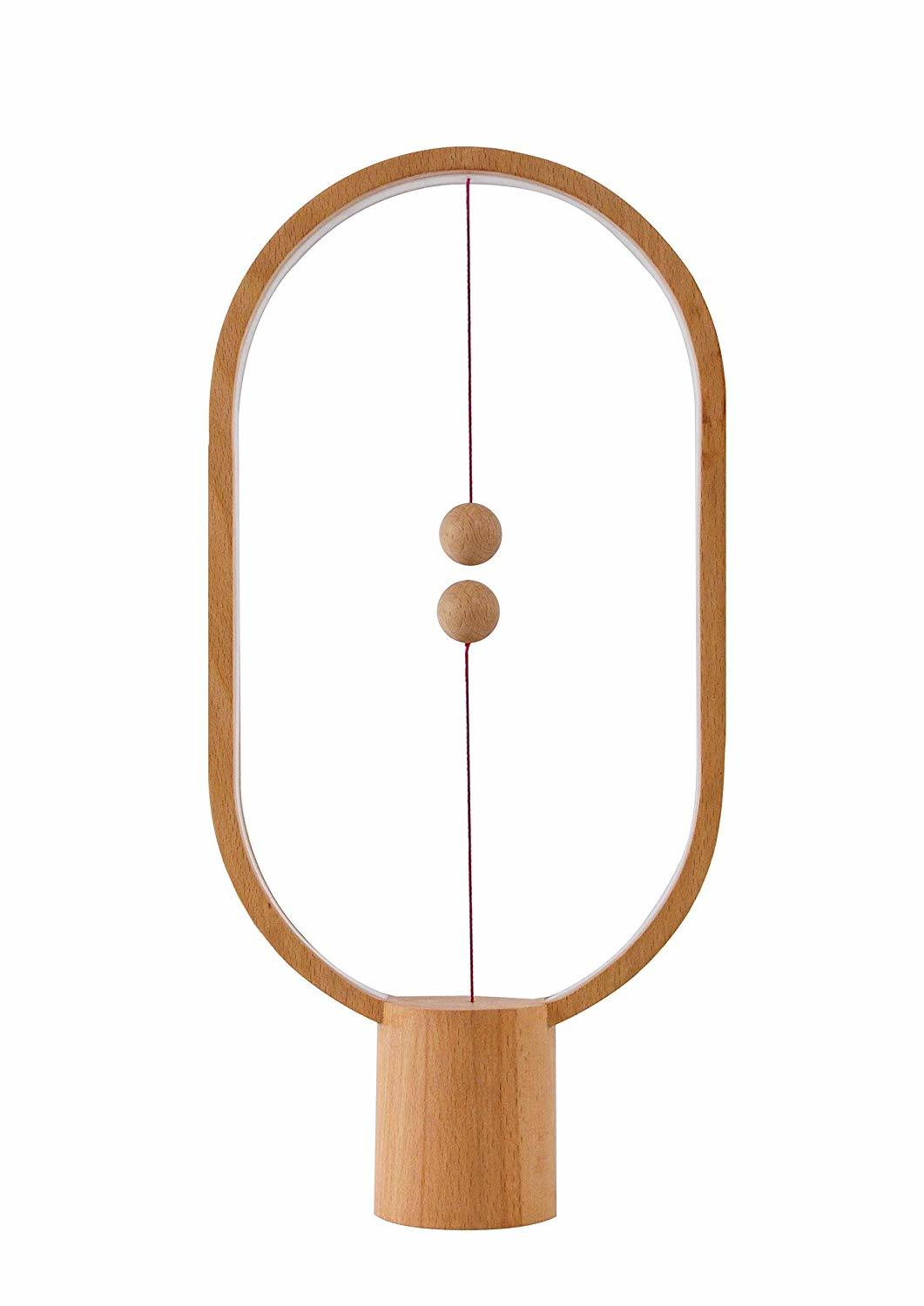 Allocacoc: Heng Balance Lamp - Ellipse (Wood)