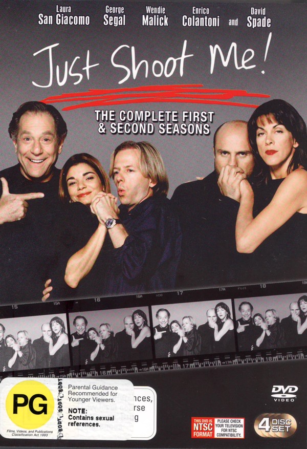 Just Shoot Me! - Complete Season's 1 & 2 (4 Disc Set) on DVD