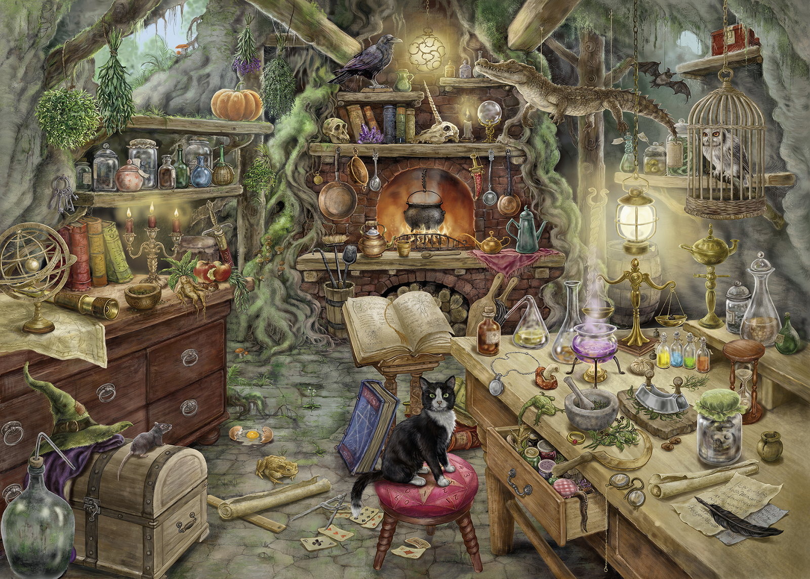 Ravensburger Escape Puzzle Witch s Kitchen Toy At Mighty Ape 