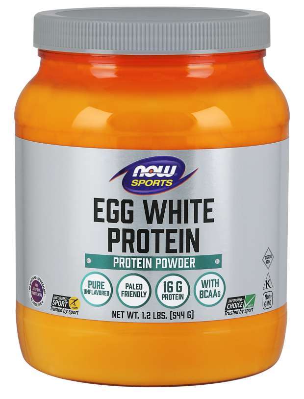 Now Foods - Egg White Protein Powder (544g) image