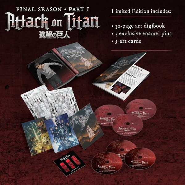 Attack On Titan: Season 4 - Part 1 (Limited Edition) | Blu-ray | Buy - Attack On Titan Season 4 Blu Ray