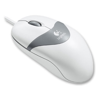 Logitech Optical Mouse White image