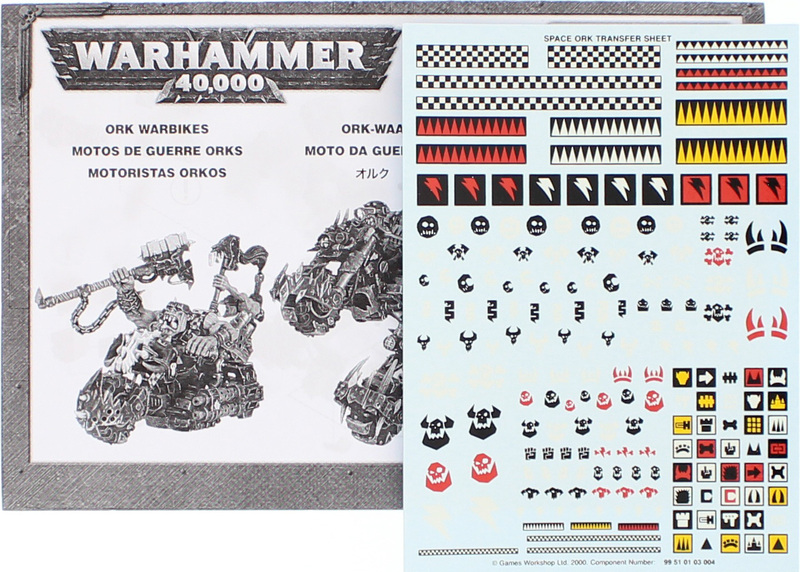 Warhammer 40,000 Ork Warbiker Mob image