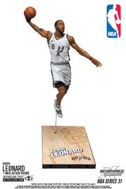 NBA SportsPicks: Kawhi Leonard (San Antonio Spurs) - 6" Action Figure