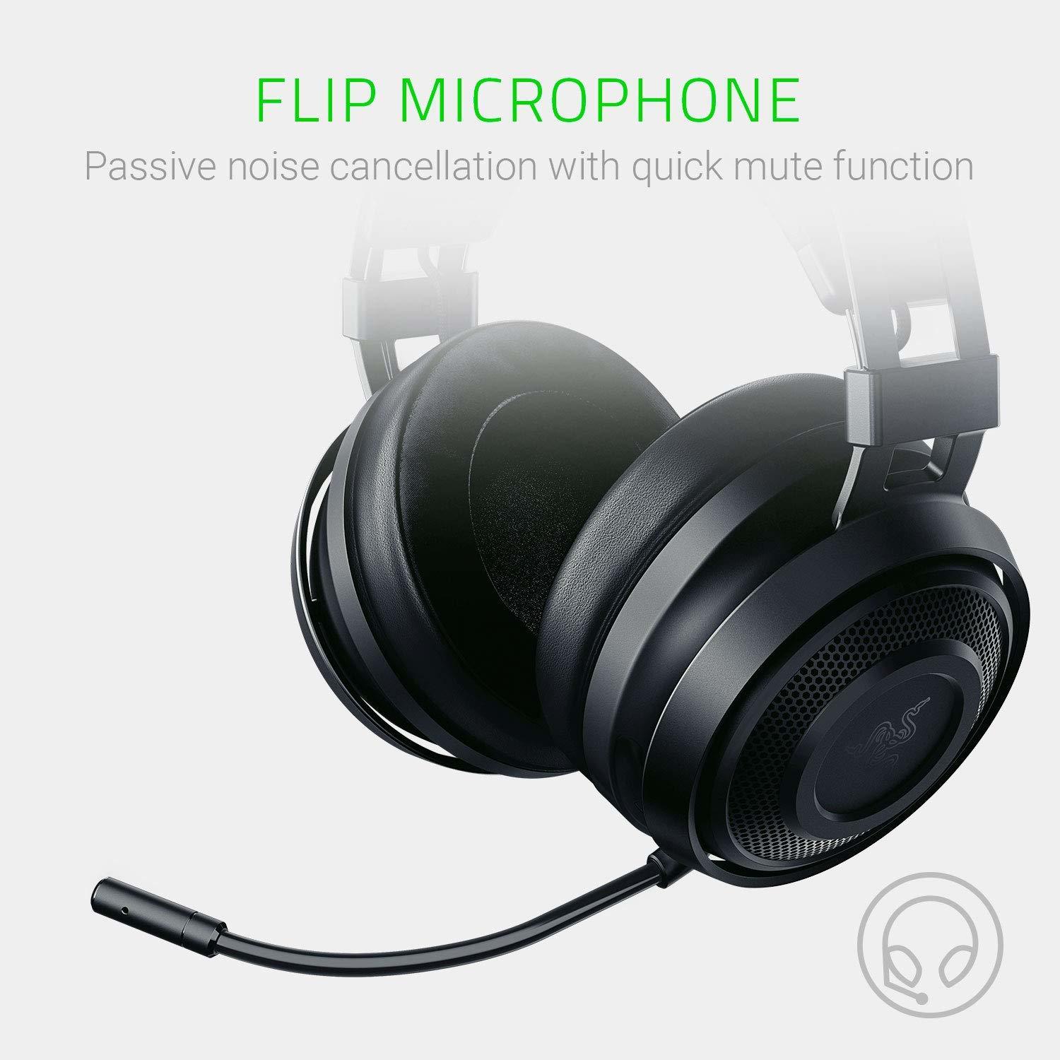 Razer Nari Essential Wireless Gaming Headset on PC, PS4