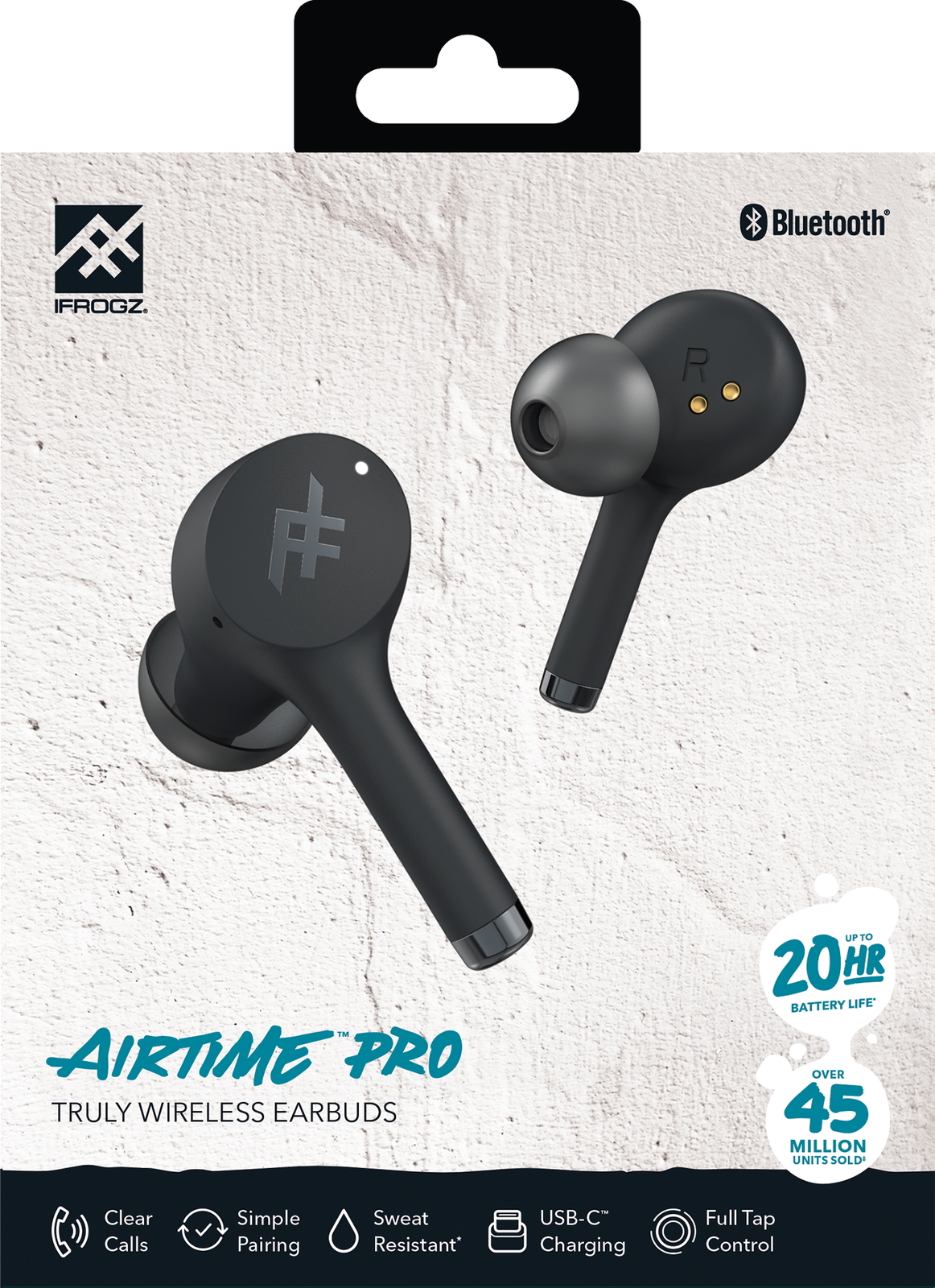 iFrogz: Airtime Pro Earbuds - Black image