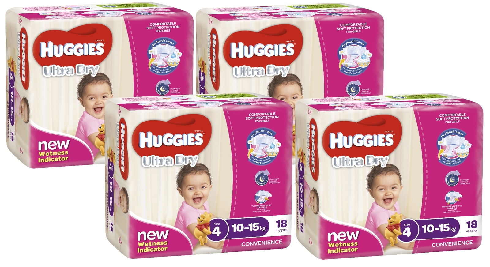 Buy Huggies Ultra Dry Nappies Convenience Value Box Size 4 Toddler
