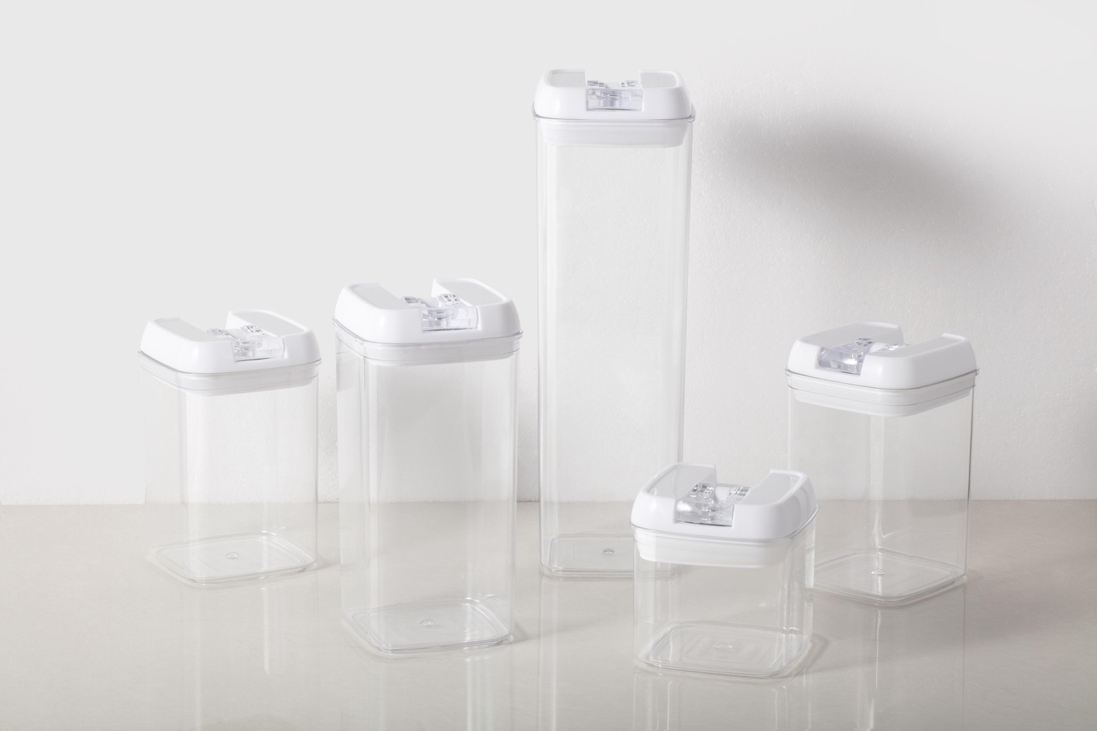 Ovela FlipTop Pantry Storage Container Set (5 Piece) at Mighty Ape NZ